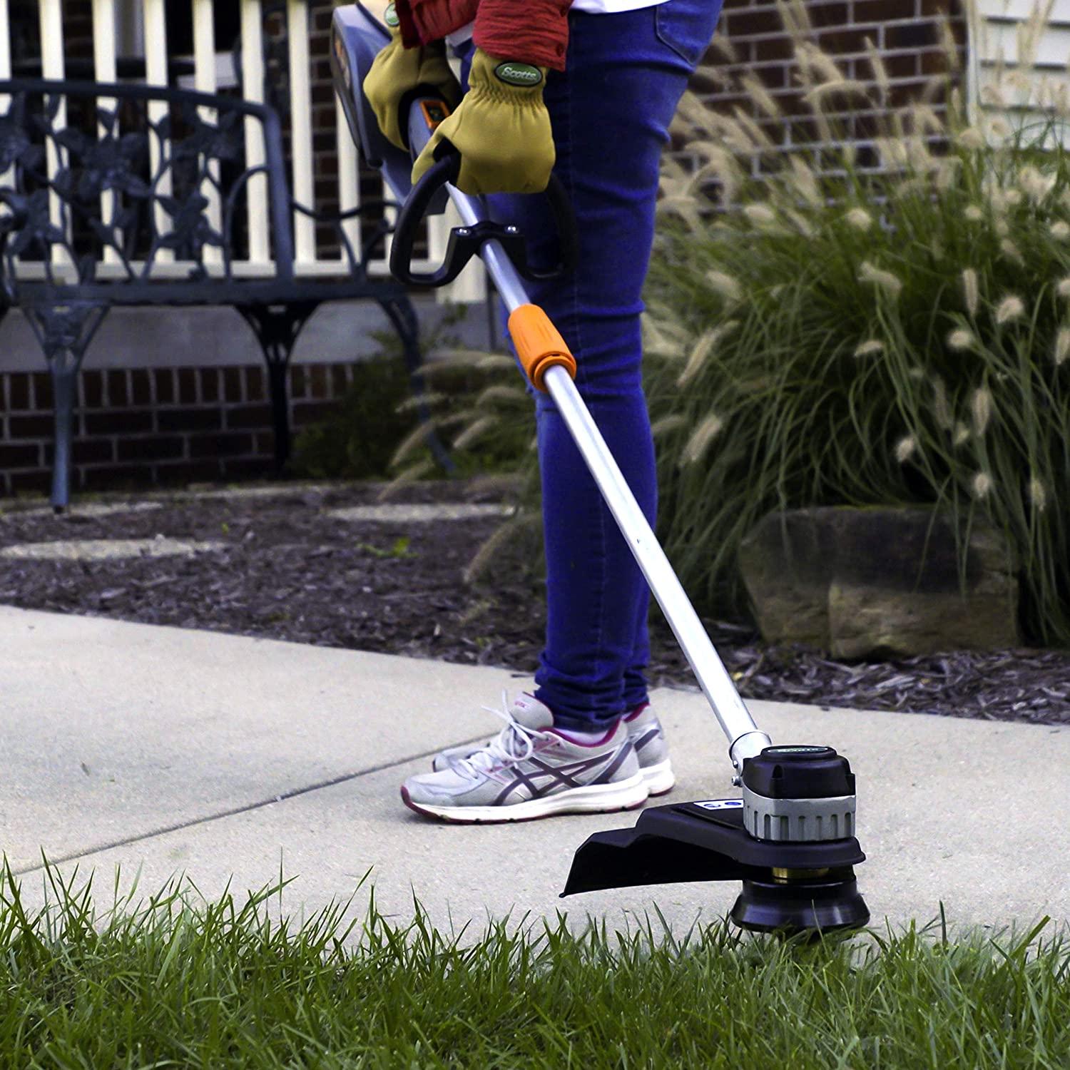 Scotts Outdoor Power Tools LST01540S 40-Volt 15-Inch Cordless String Trimmer, 2Ah Battery & Fast Charger Included