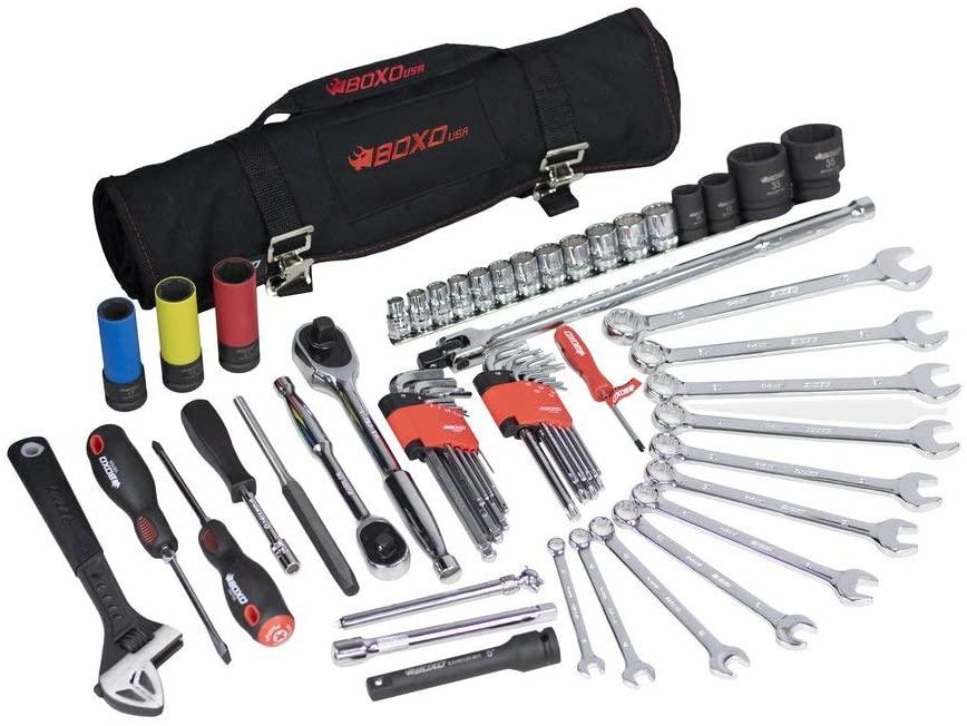 Boxo USA Tool Bag with Tool Set - 80 Piece Metric