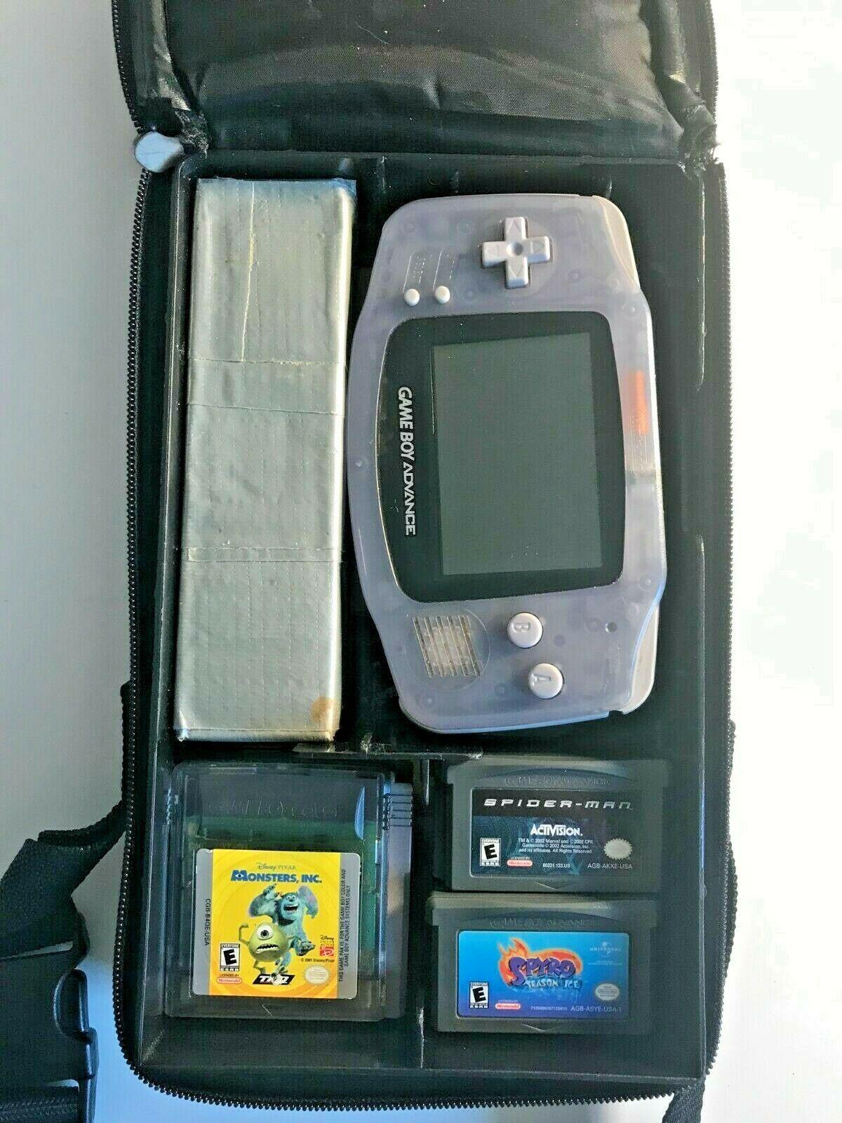 Gameboy Advance: Glacier: With 9 Games and Carrying Case