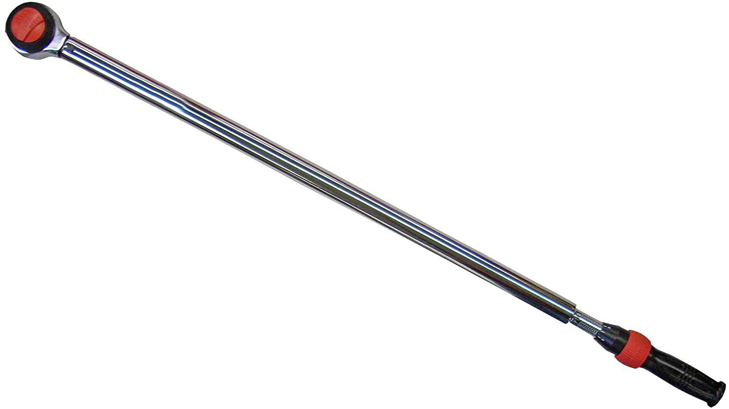 K Tool International - 3/4" Drive Click Style 39" Long Torque Wrench, 100-600 in/lbs, KTI72145