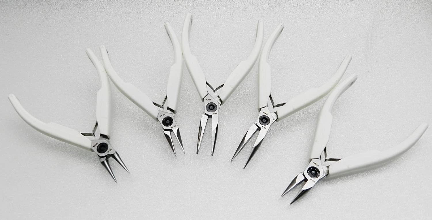 Lindstrom Pliers Set of 5 Supreme Series Kit 7893 7490 7590 7890 7892-5 Types