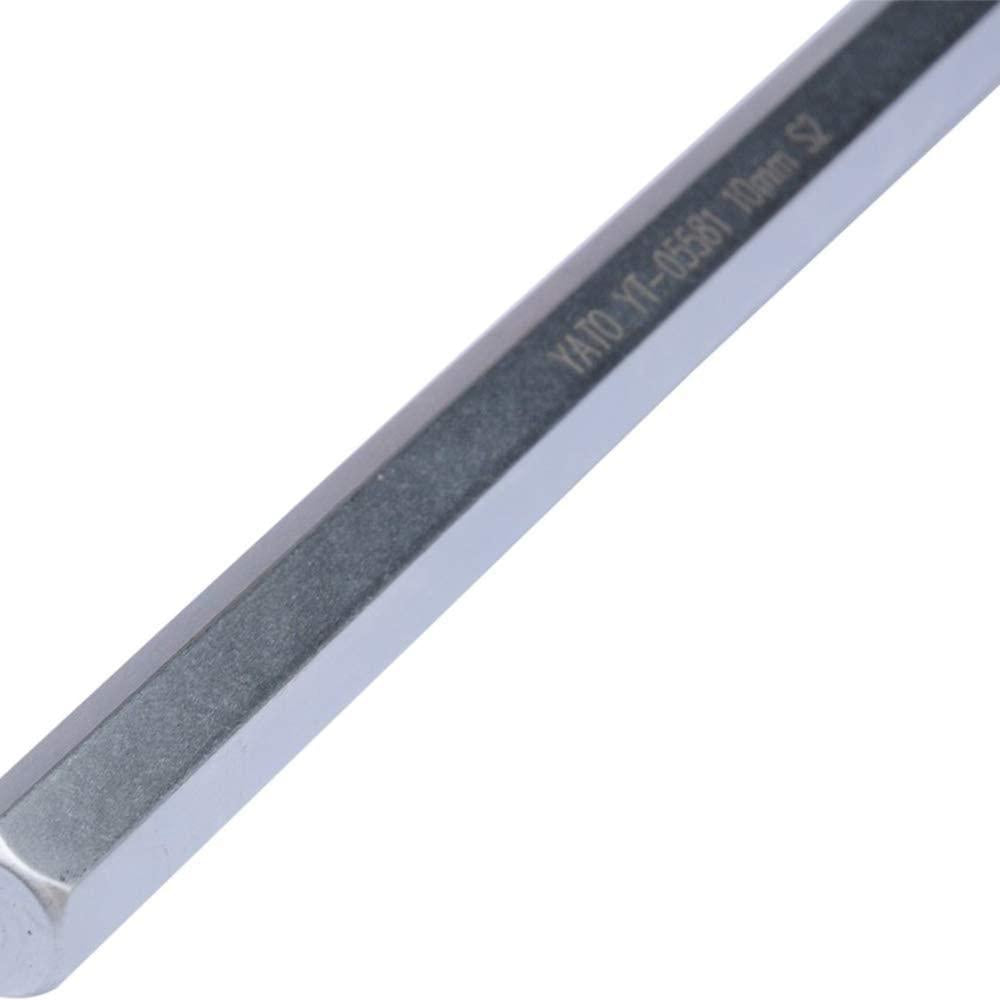 Yato Yt-05579 T-Handle Hex Key|Professional Hex Key Set|Hex Key Wrench Set|Tool Set|Industrial Tools|Power Tools|Torx Wrenches|S2 Steel|Plastic Handle|Tamper Proof|Long Hex|Mechanical|Car