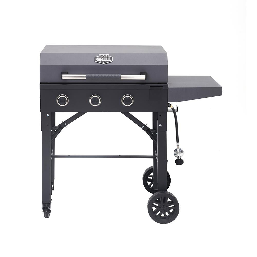 Grill CooBBQ Outdoor 28"  Portable Propane Flat Cook Top Burner Gas Griddle