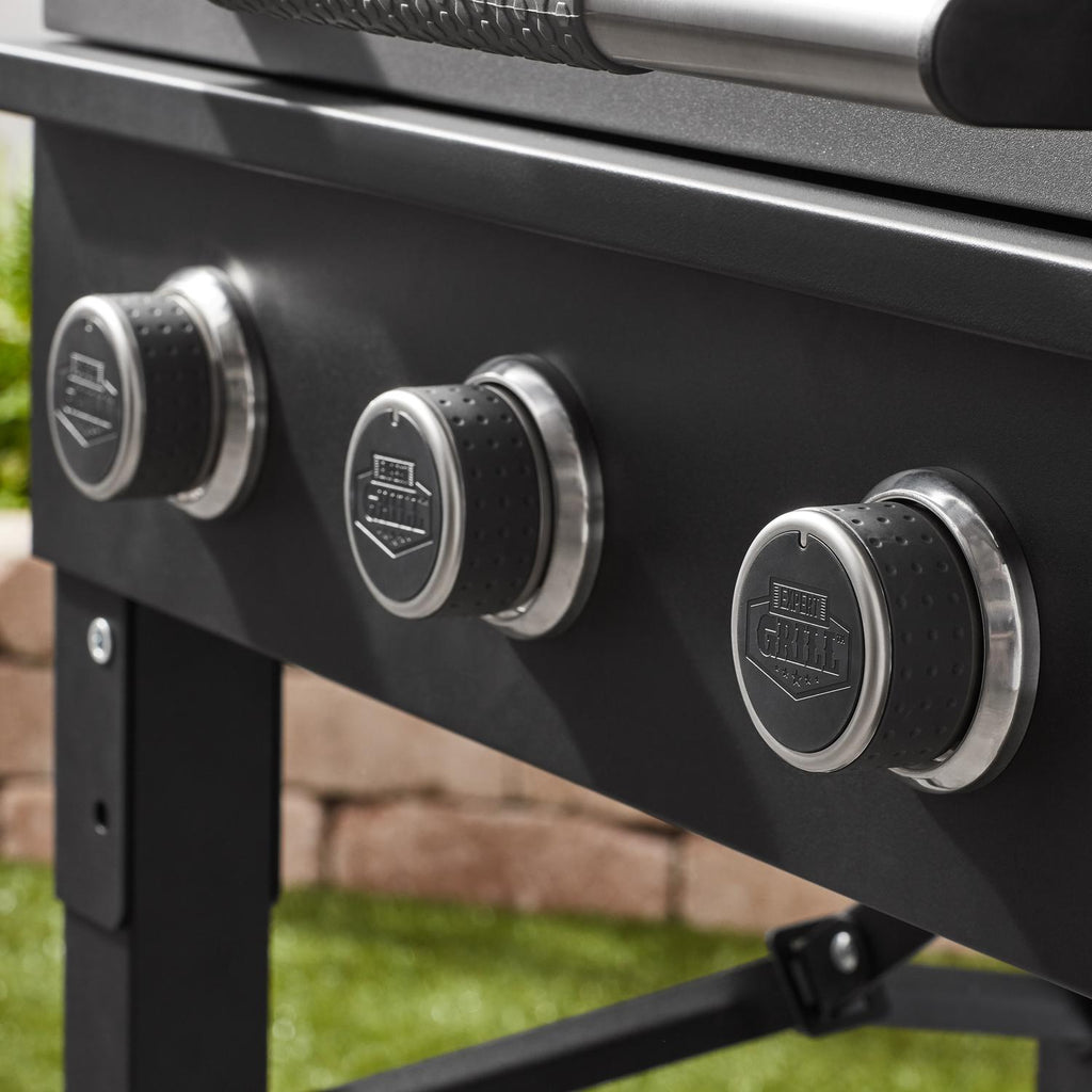 Grill CooBBQ Outdoor 28"  Portable Propane Flat Cook Top Burner Gas Griddle