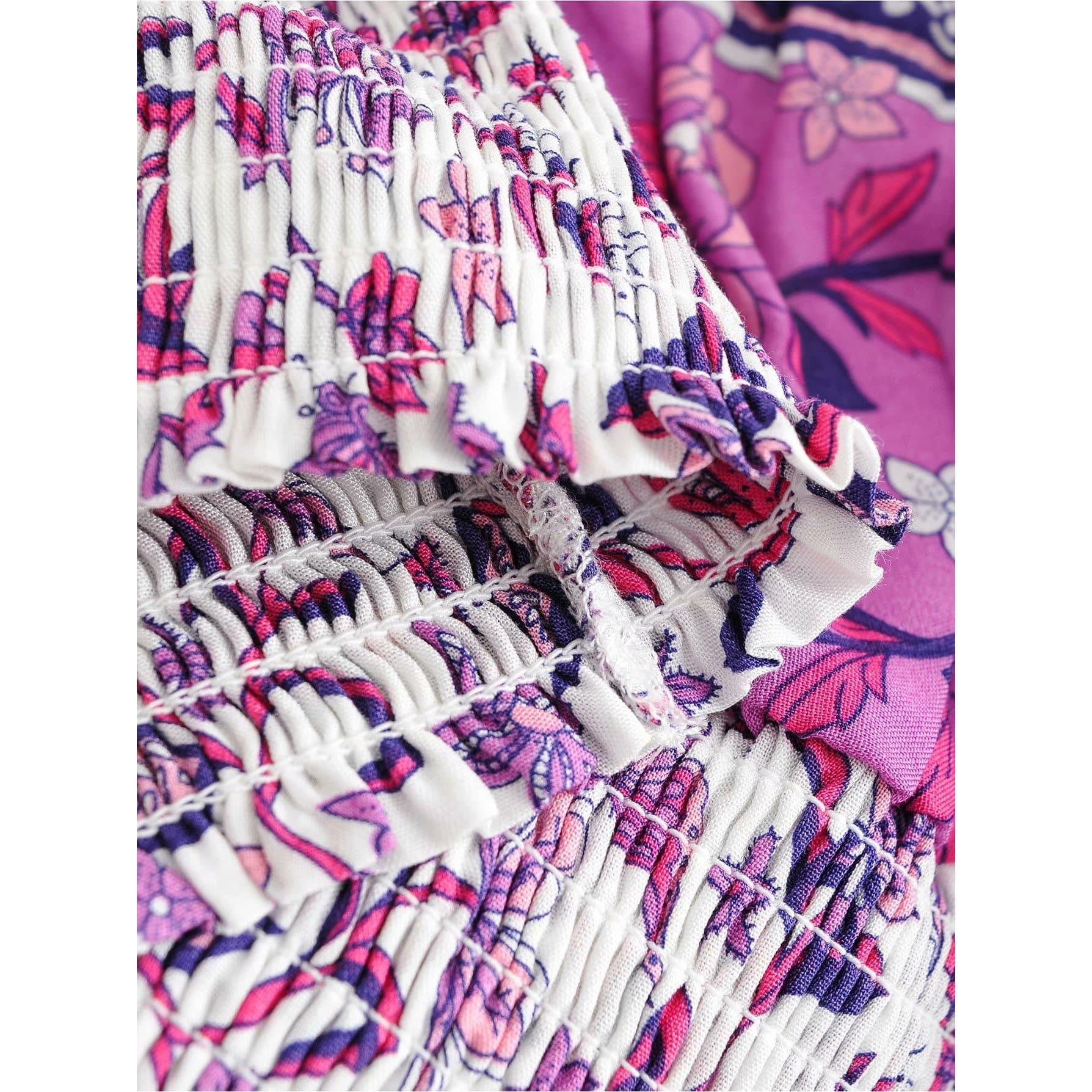 printed top and pants