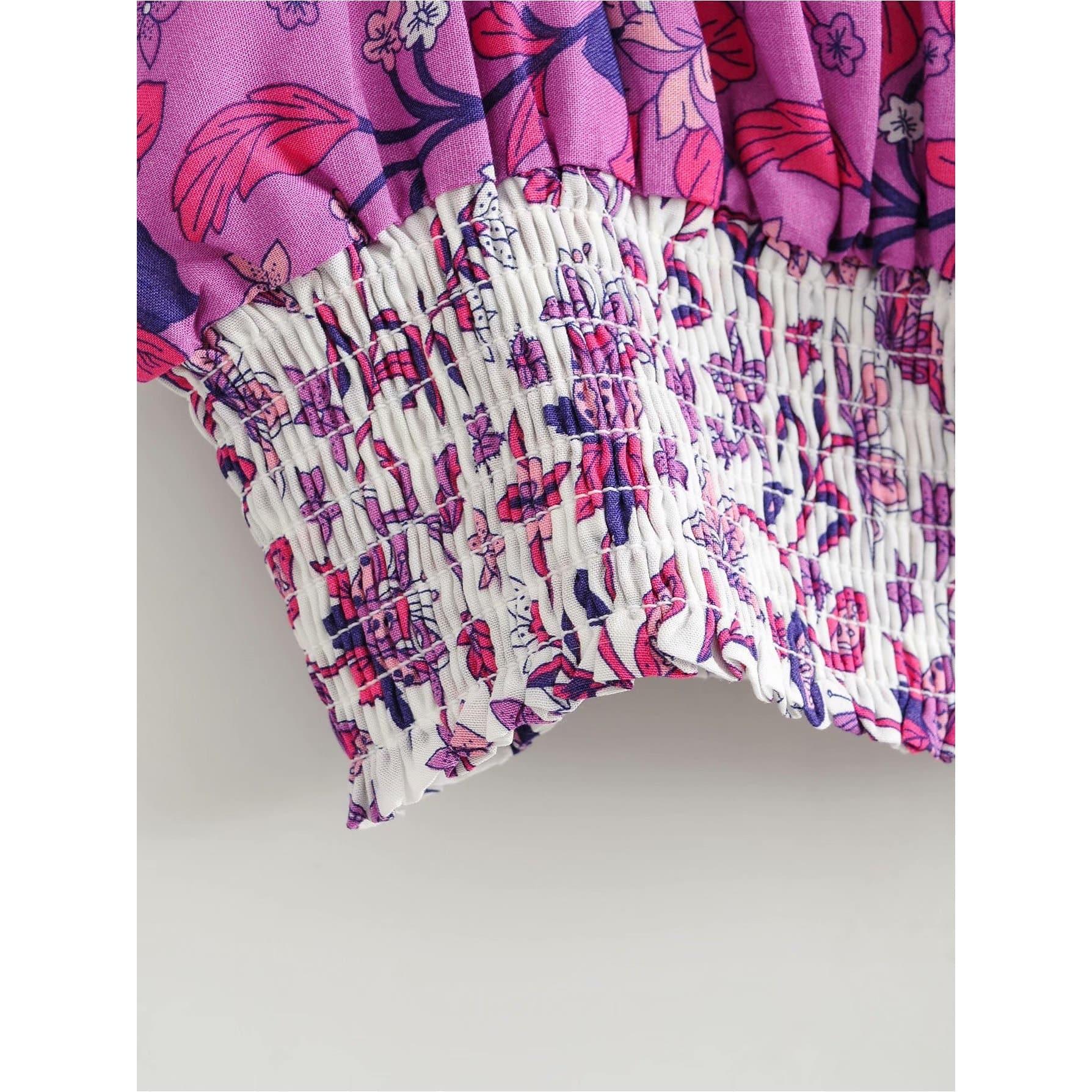 printed top and pants