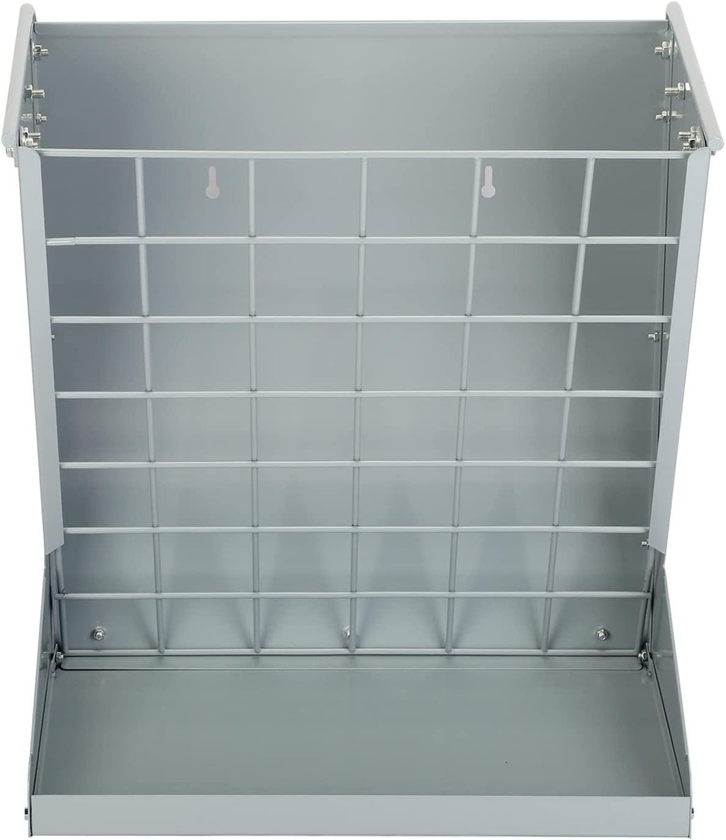 Hay Feeder for Goats, Hay Rack Wall Mount, Hanging Horse Feeder, Sheep Goat Hey Feeder Metal Feed Trough, Heavy-Duty Livestock Hay and Grain Feeders