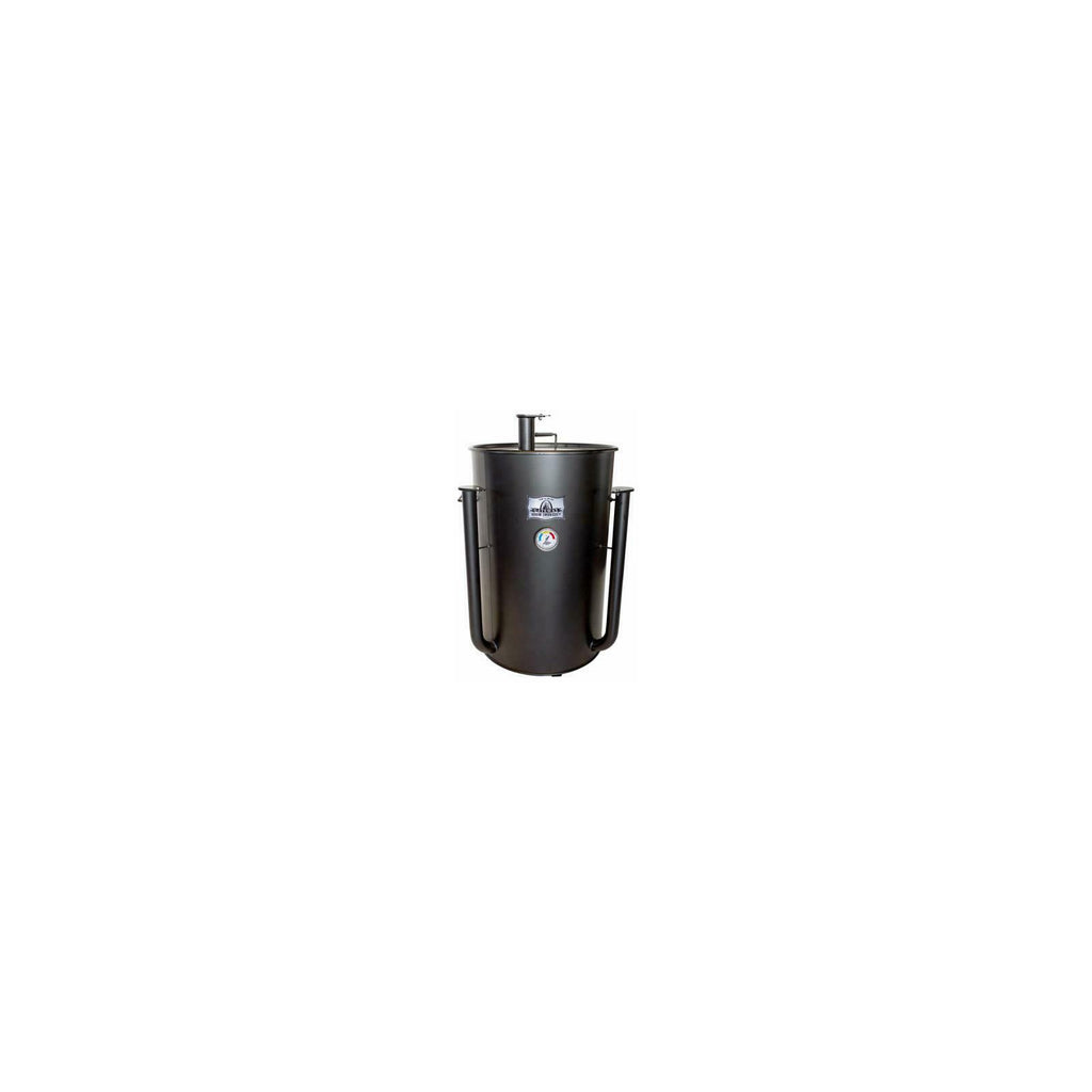 GATEWAY DRUM SMOKER 559FB Drum Smoker, Flat Black, 55-Gallons - Quantity 1