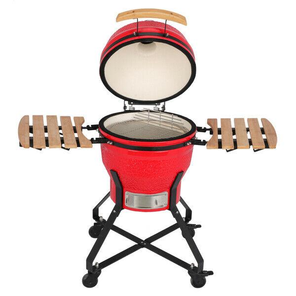 18 Inch Charcoal Grill Multiple CooSmoke Bake Roast For Courtyard Party US
