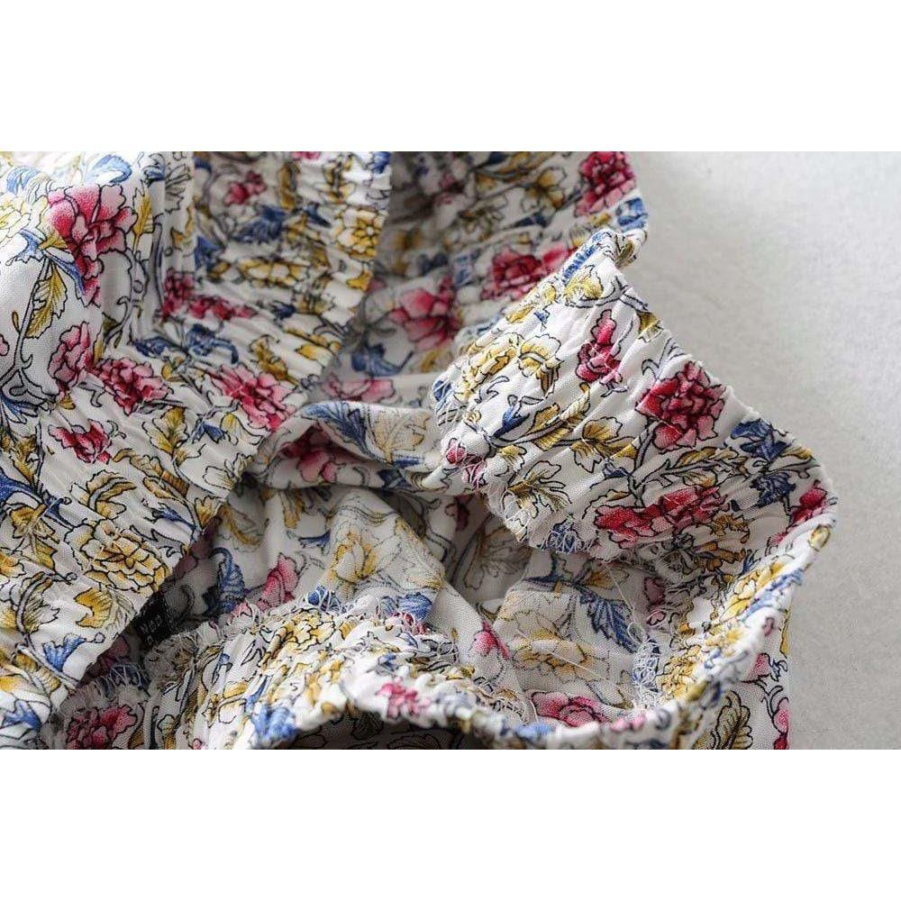 bohemian casual beach skirt