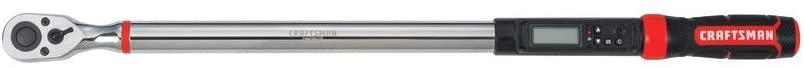CRAFTSMAN Digital Torque Wrench, SAE, 1/2-Inch (CMMT99436)