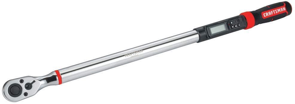 CRAFTSMAN Digital Torque Wrench, SAE, 1/2-Inch (CMMT99436)