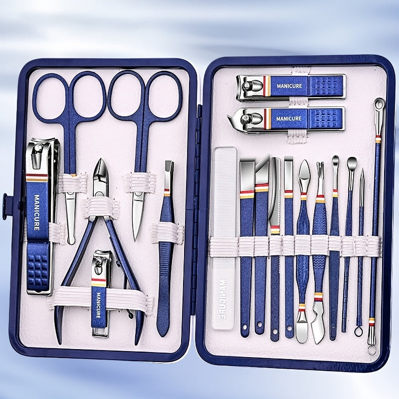 Manicure Set,  Steel Toe Finger Nail Clipper Nail Files Nail Cutter, Personal Care Tools, For Men Women