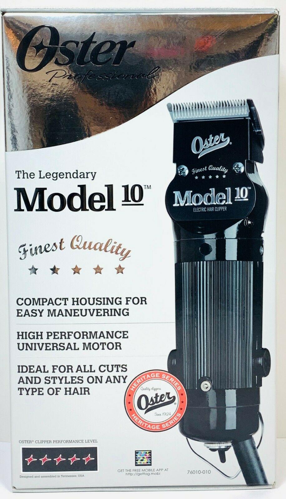 Oster 76010-010 Model 10 Heavy Duty Clipper With Blade #000 & Bonus Blade #1