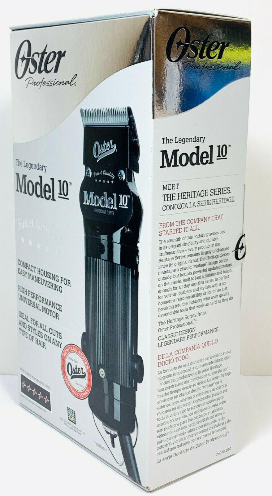 Oster 76010-010 Model 10 Heavy Duty Clipper With Blade #000 & Bonus Blade #1