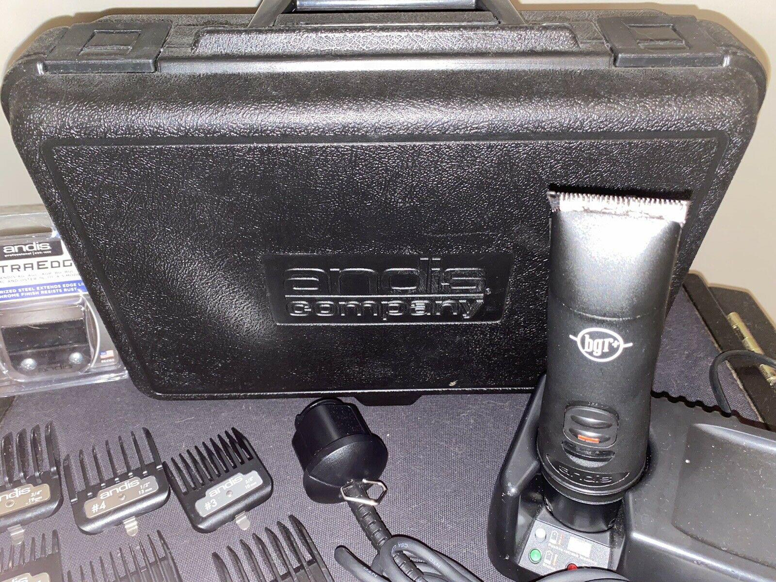 Andis BGRC Professional Clipper W/ Charging Dock and Power Cord EUC