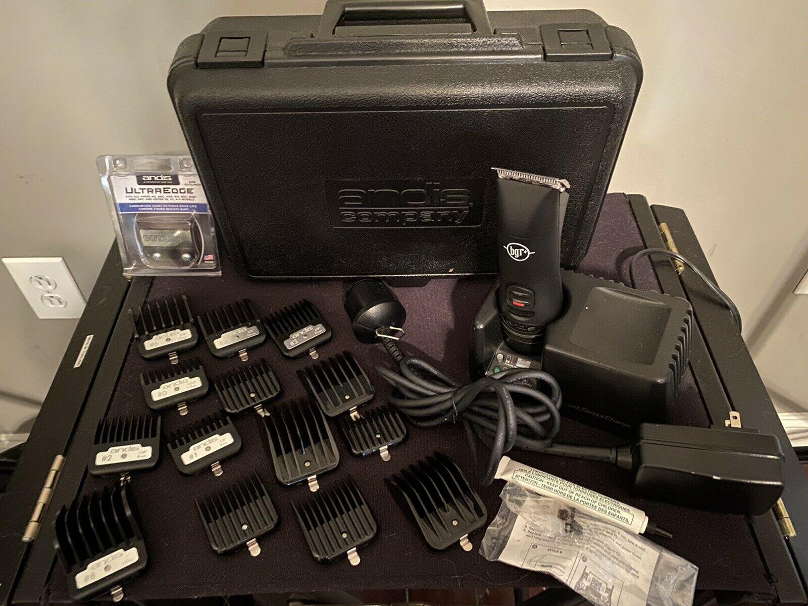 Andis BGRC Professional Clipper W/ Charging Dock and Power Cord EUC