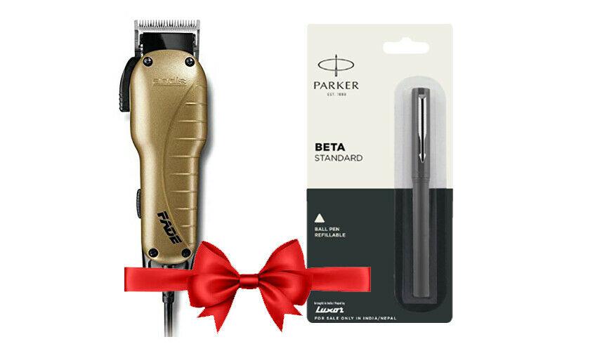 Latest Hair Clipper with Adjustable Blade Gold Parker Pen