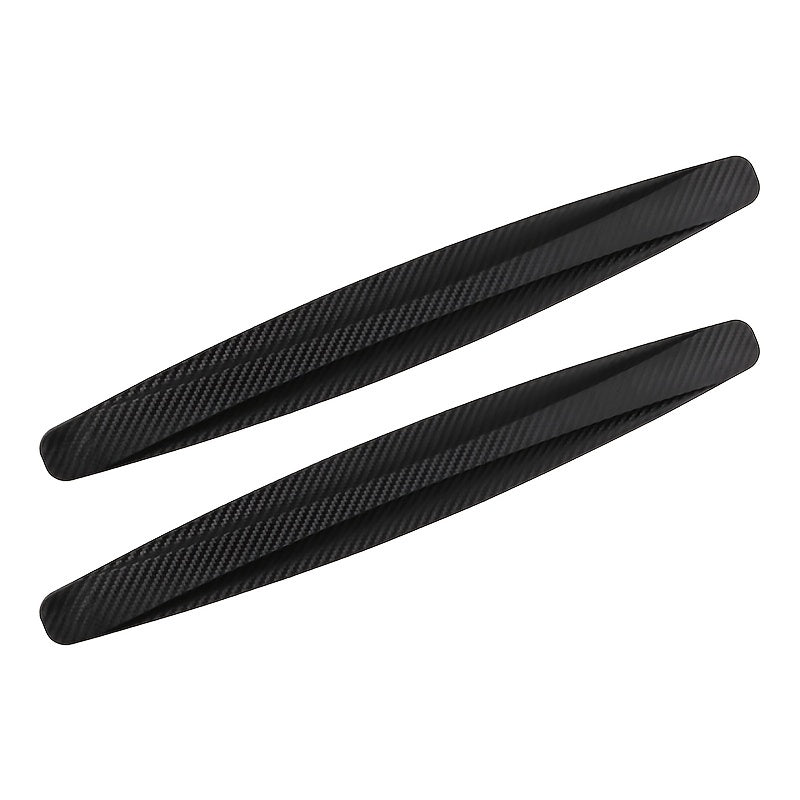 2PCS Universal Anti-Collision Protector, Rubber Car Front And Rear Corner Bumper Guard Lip Anti-Scratch Strips Sticker Car Product Accessories