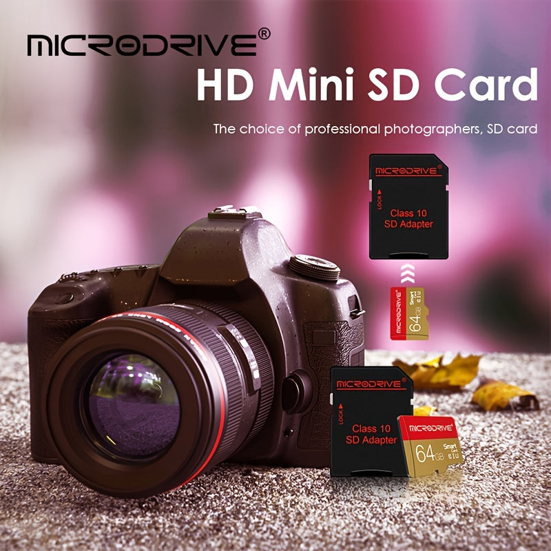 Memory Card 32GB 64GB 128GB 256GB U3 Mini SD Card Class 10 TF Flash Card Micro Tf SD Cards Memory Card For Mobile Phone PC Earphone Speaker  HD Camera PSP SD Adapter