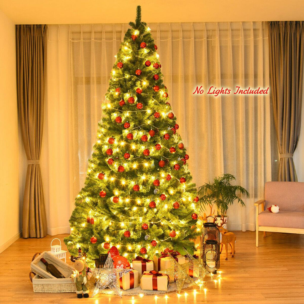PVC Artificial Christmas Tree Premium Hinged-9'
