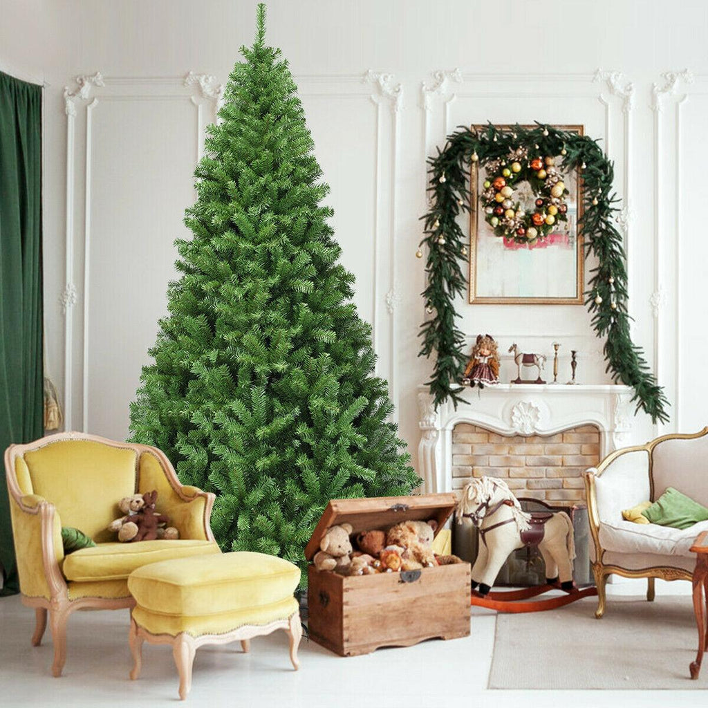 PVC Artificial Christmas Tree Premium Hinged-9'