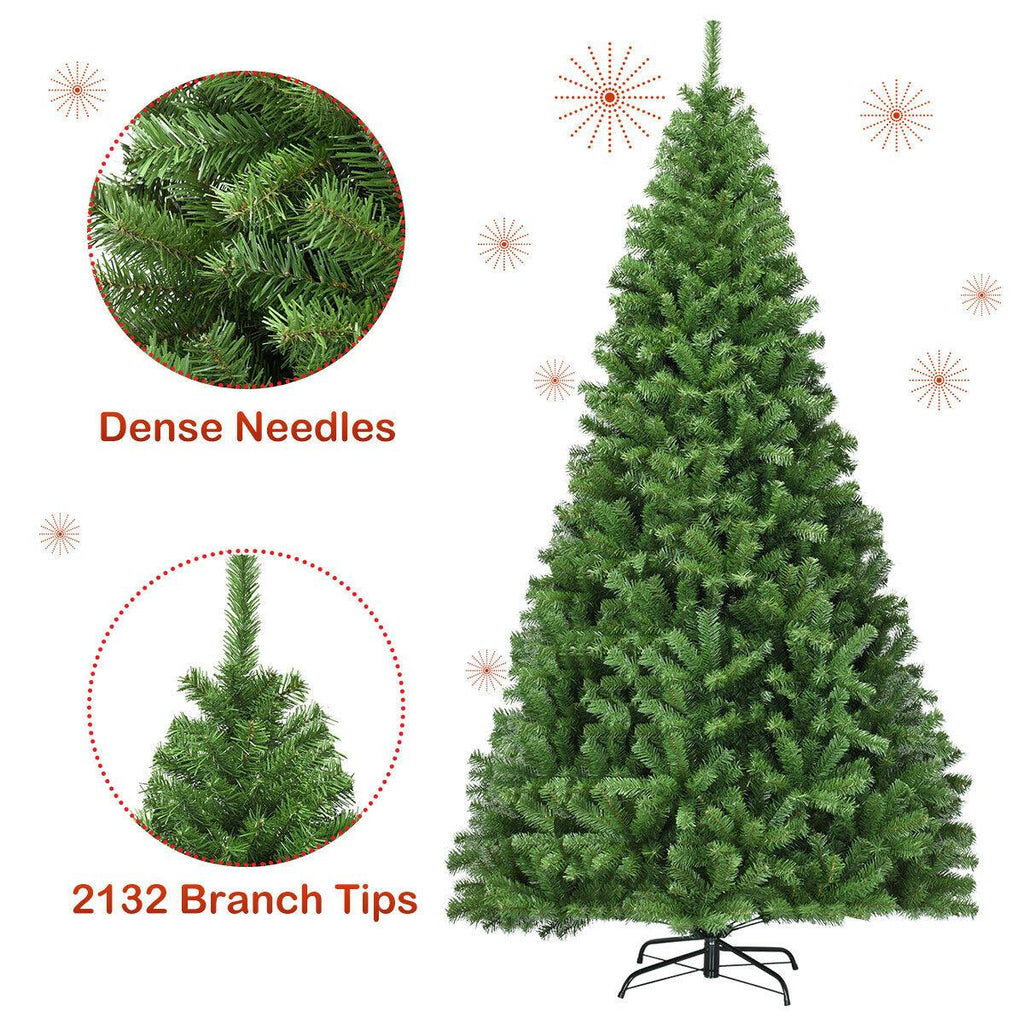 PVC Artificial Christmas Tree Premium Hinged-9'