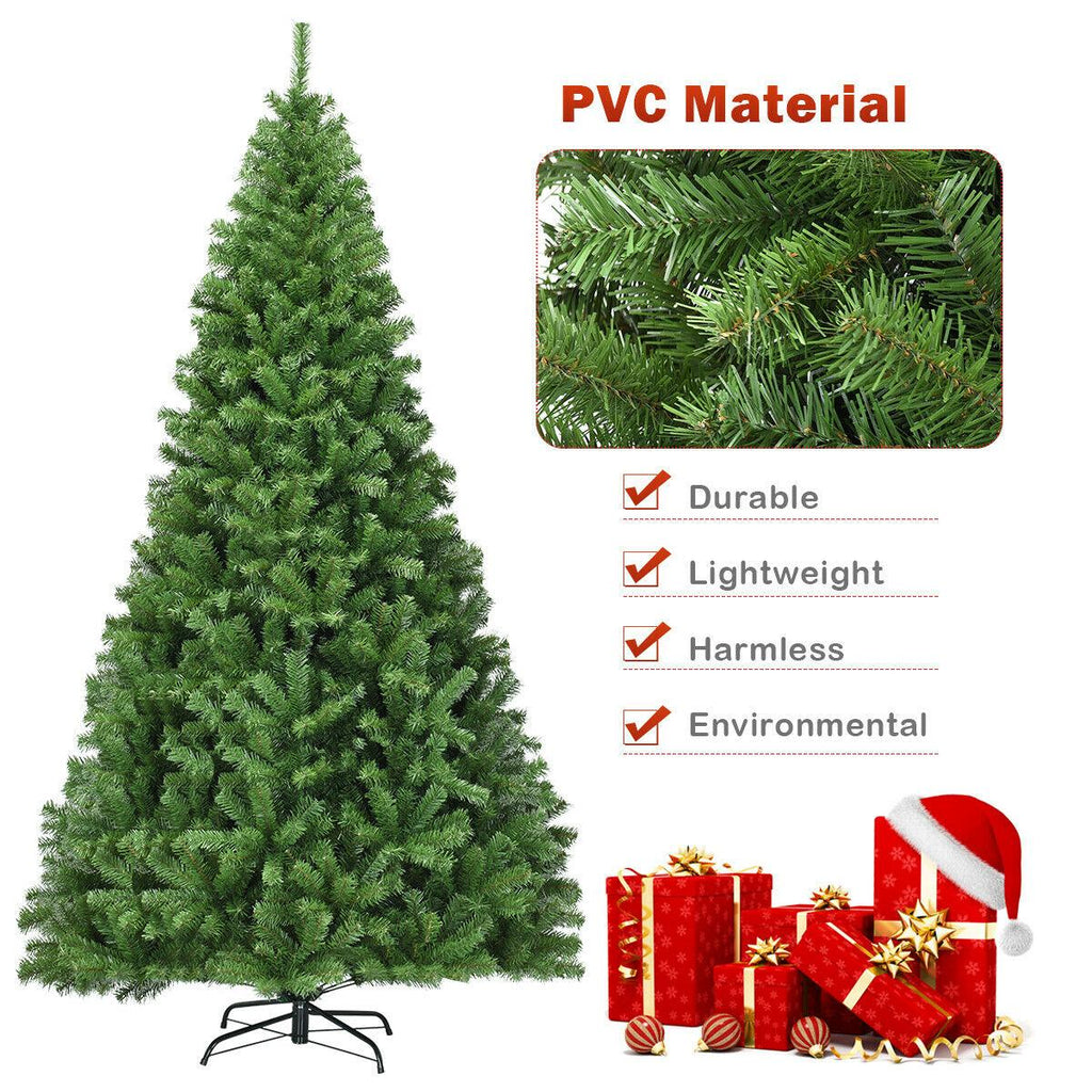 PVC Artificial Christmas Tree Premium Hinged-9'