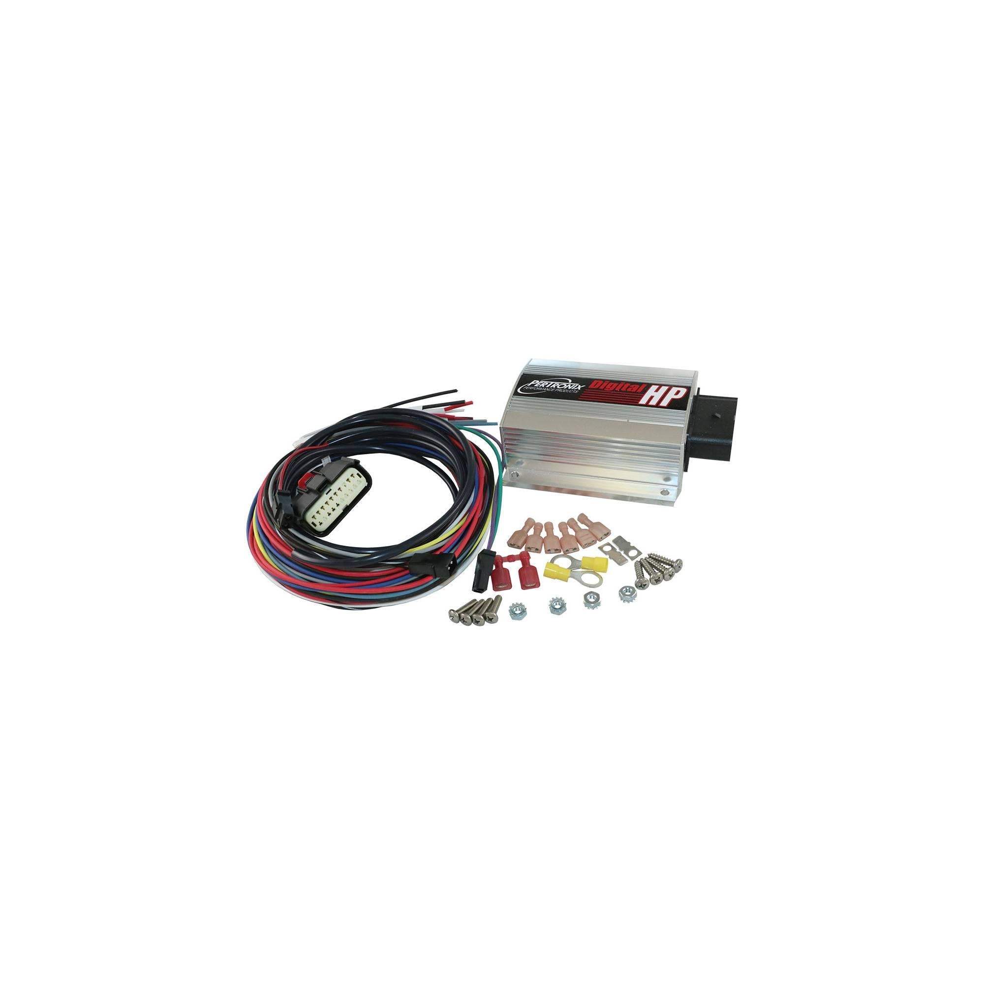 MACs Auto Parts  44-391395 Pertronix Digital HP CD Ignition Box, Silver
