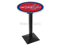 L217C36WshCap 36 In. Chrome Washington s Pub Table