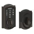 Touch Keyless Touchscreen Deadbolt with Camelot Trim
