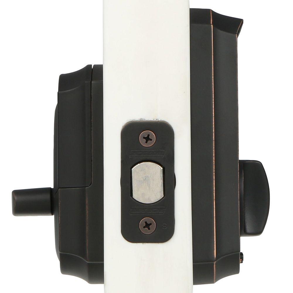 Touch Keyless Touchscreen Deadbolt with Camelot Trim