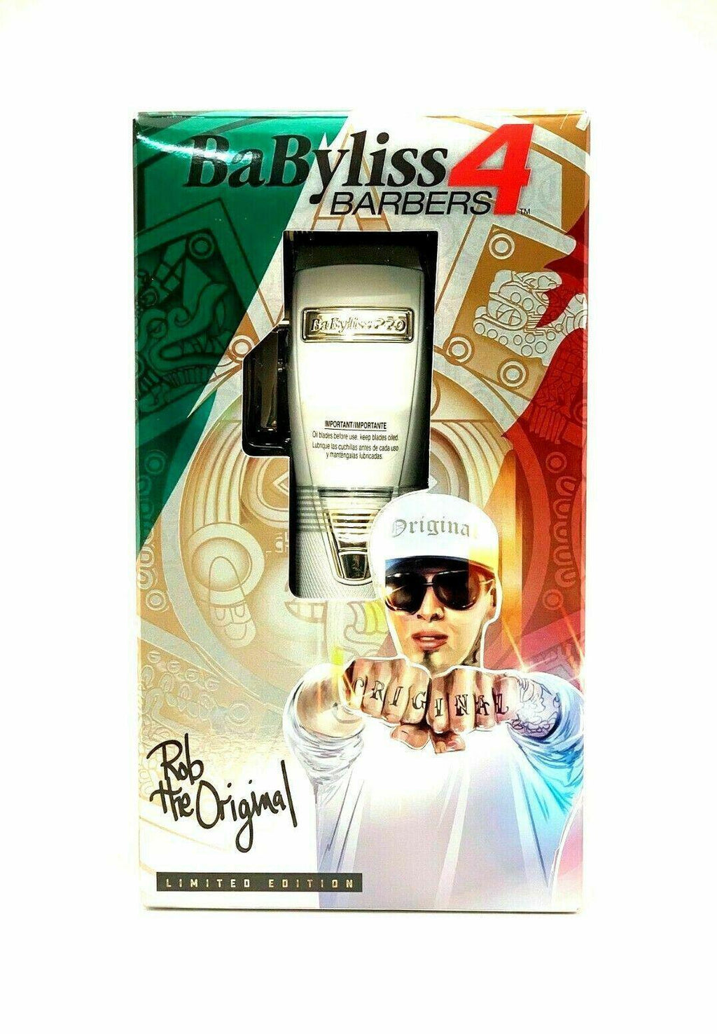BaByliss PRO FX870W Cordless Clipper Limited Edition White Color