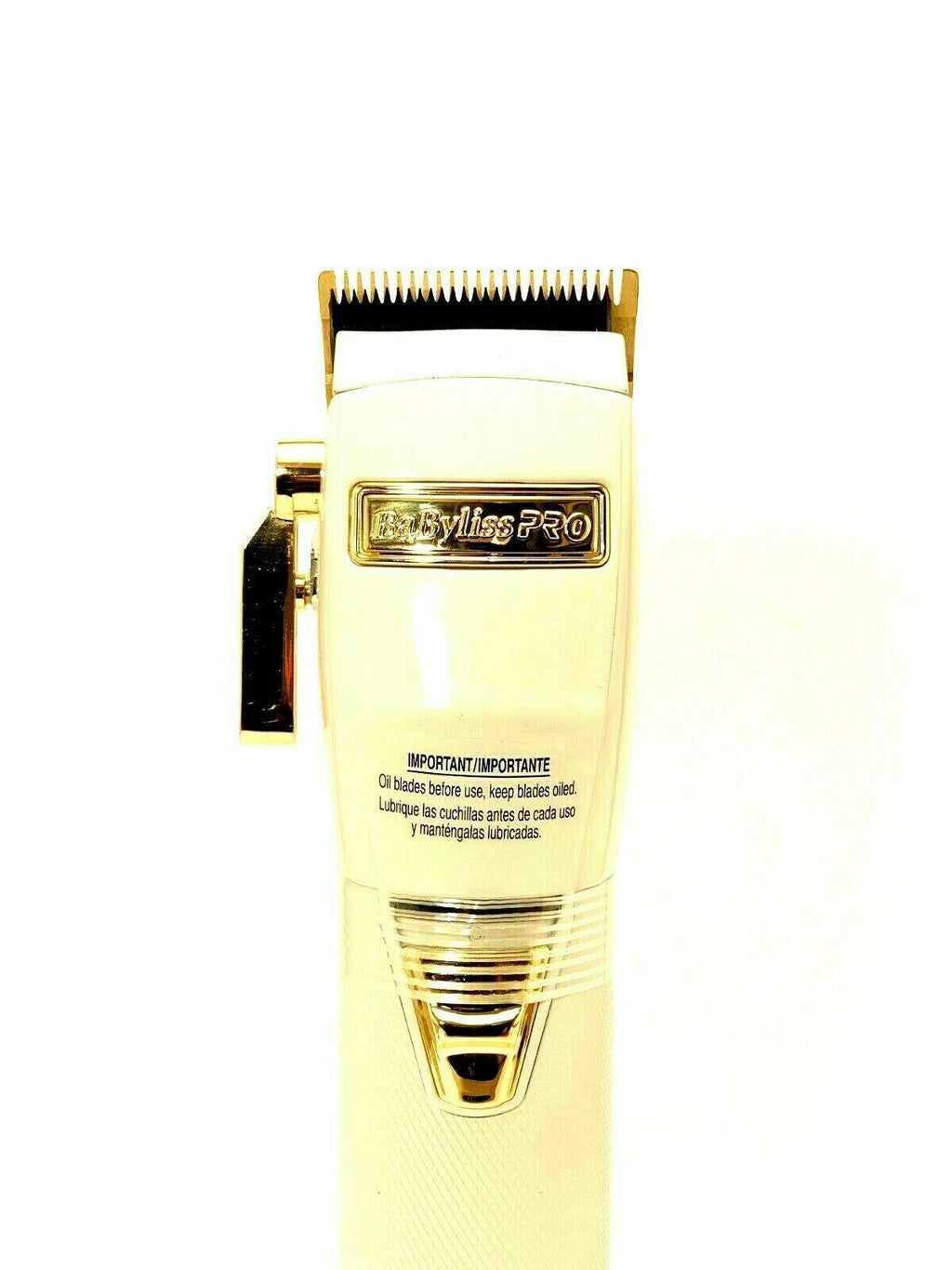 BaByliss PRO FX870W Cordless Clipper Limited Edition White Color