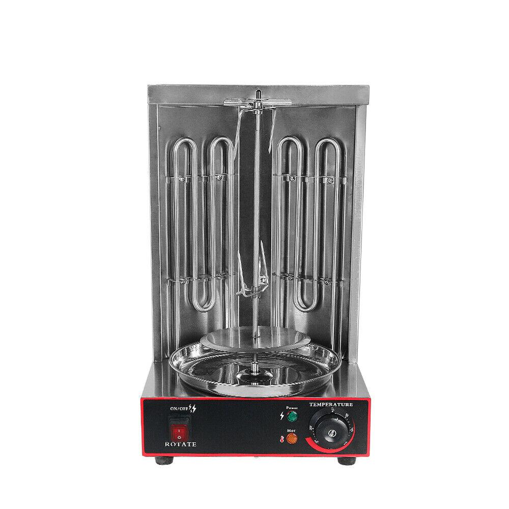 3KW Commercial Electric Shawarma Gyros Machine Grill  Steel Speed 6prm
