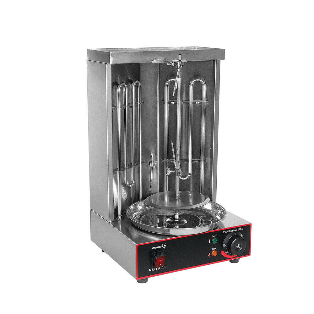 3KW Commercial Electric Shawarma Gyros Machine Grill  Steel Speed 6prm