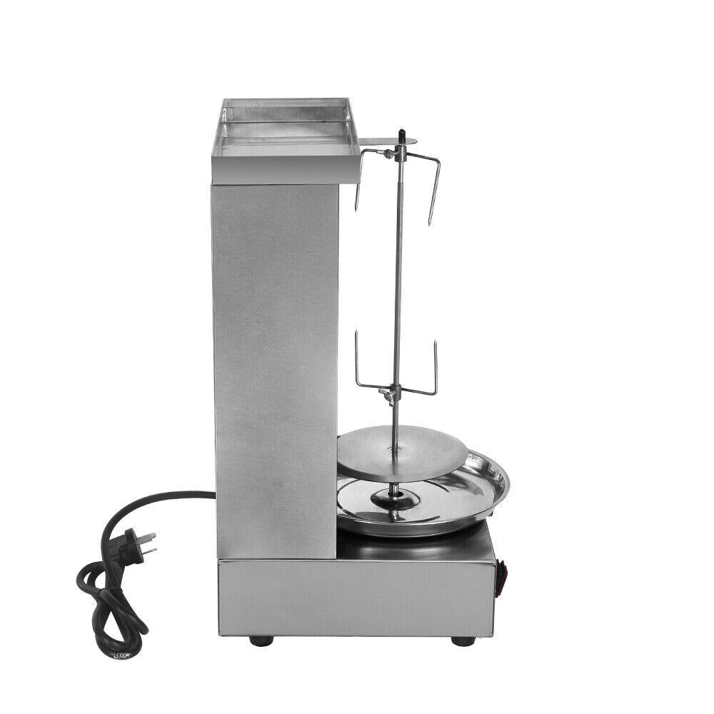 3KW Commercial Electric Shawarma Gyros Machine Grill  Steel Speed 6prm