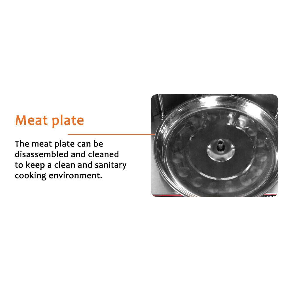 3KW Commercial Electric Shawarma Gyros Machine Grill  Steel Speed 6prm