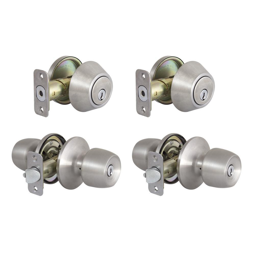Brandywine  Steel Single Cylinder Keyed Entry Project Pack
