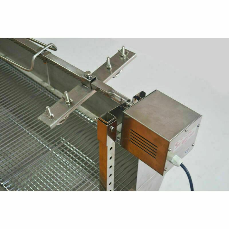LarOutdoor BBQ Grill Roaster Spit Whole Chicken Lamb Pig Roast Roaster