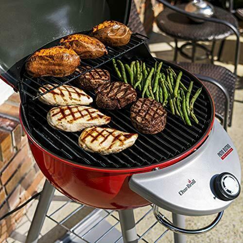 20602109 Patio Bistro Truinfrared Electric Grill Red