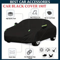 Premium 190T Car Cover: Durable, Waterproof, Sunscreen &amp; Anti-Scratch Protection!