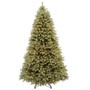 National Tree Company 7.5 ft. Downswept Douglas Fir Tree with Dual Color LED Lights