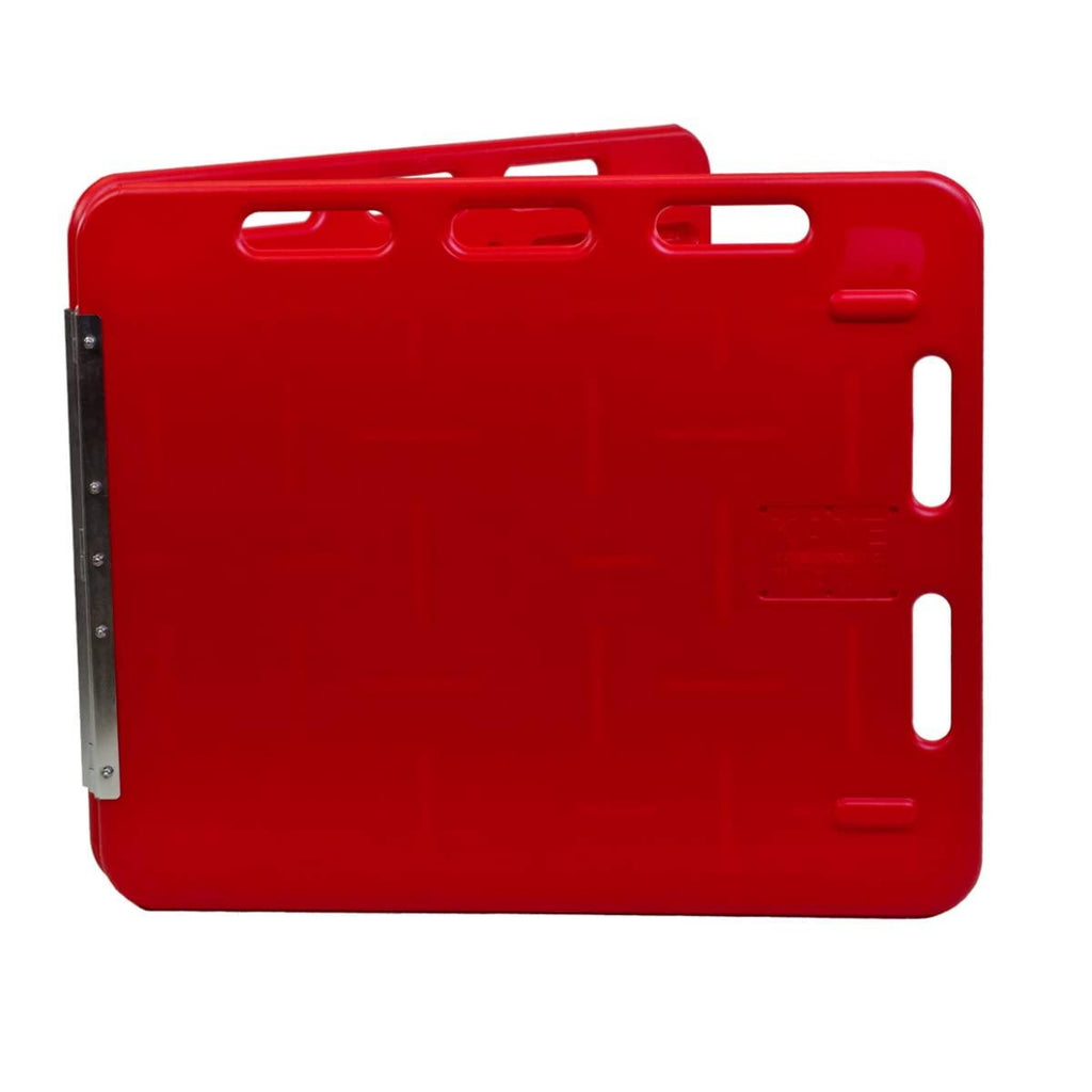 KANE Hinged Sorting Panel 30"×72", Red
