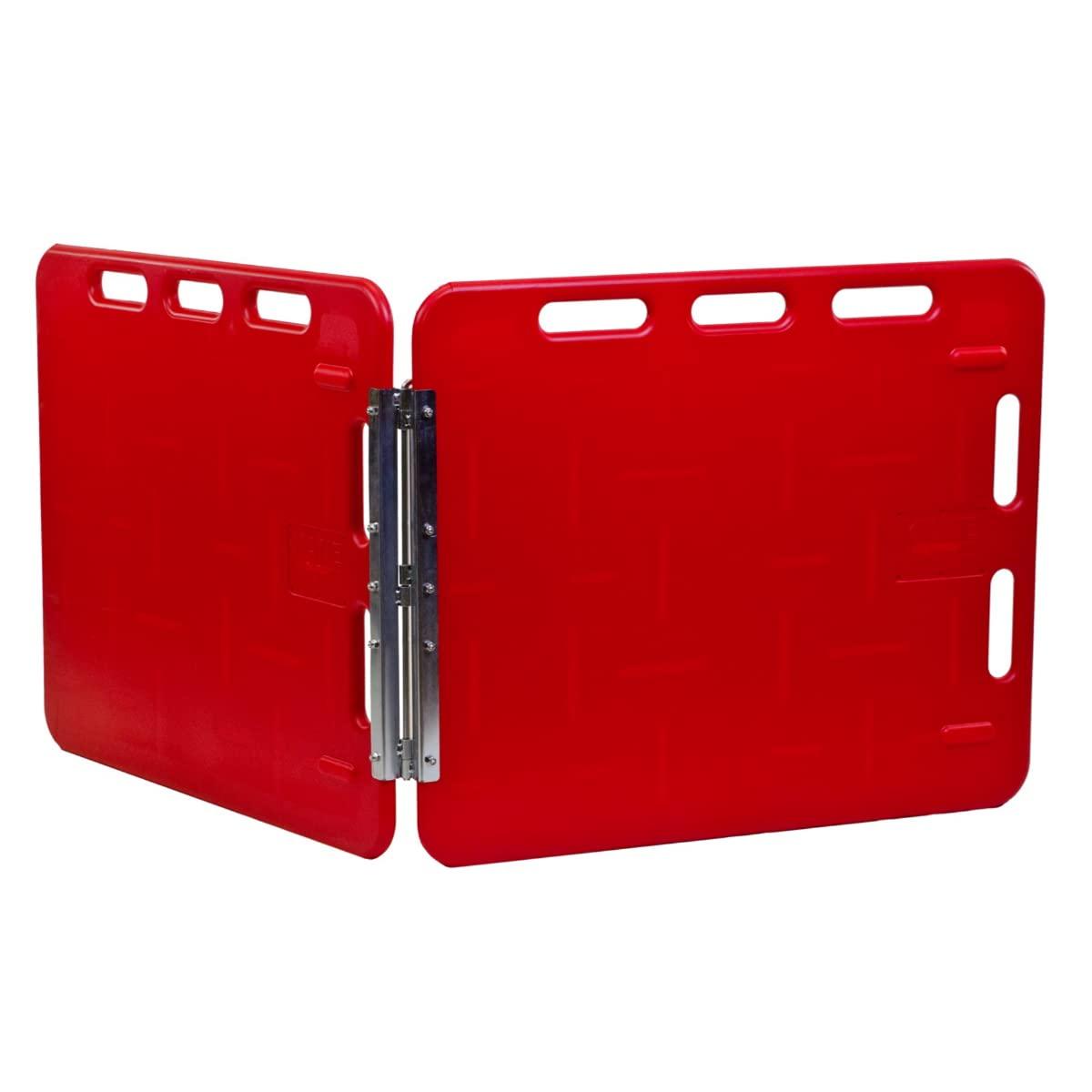KANE Hinged Sorting Panel 30"×72", Red