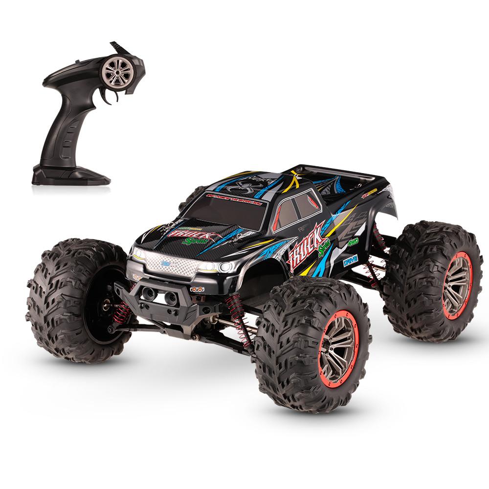 FMT 1:10 Scale High Speed 46km/h 4WD 2.4Ghz Remote Control Truck 9125, Radio Controlled Off-Road RC Car Monster Truck R/C RTR (Assorted Colors)