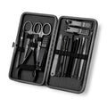 Classic Black Manicure Set Hand Feet Facial  Steel Accessories, 5 Choices