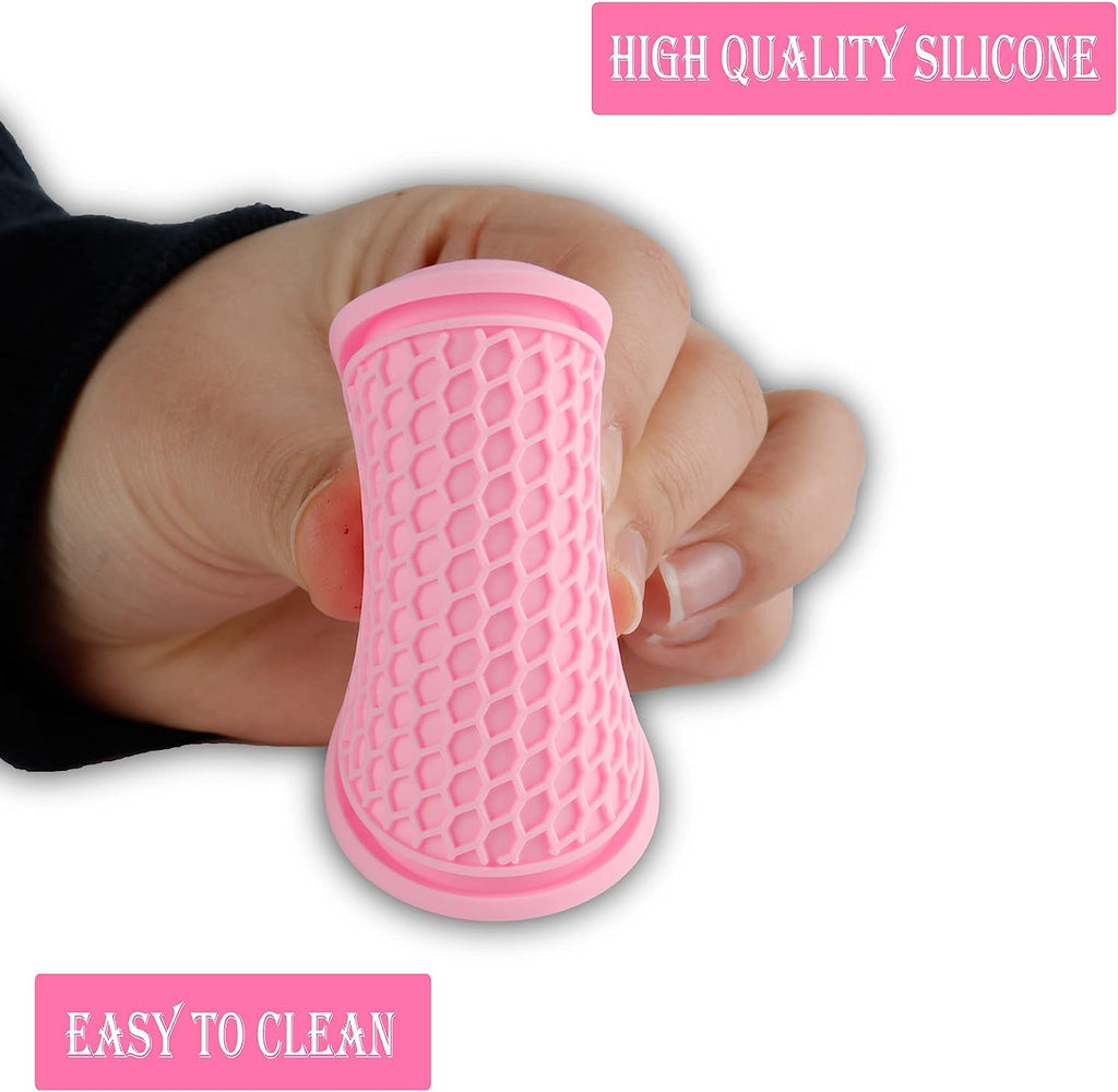 SINGARO Car Cup Coaster, 4PCS Universal Non-Slip Cup Holders Embedded in Ornaments Coaster, Car Interior Accessories, Pink