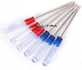 Screwdriver 500pcs 3.0 x 130mm Transparent Handle Screwdriver Repair Hand Tools Precision Screwdriver Random Colors - (Color: Slotted)