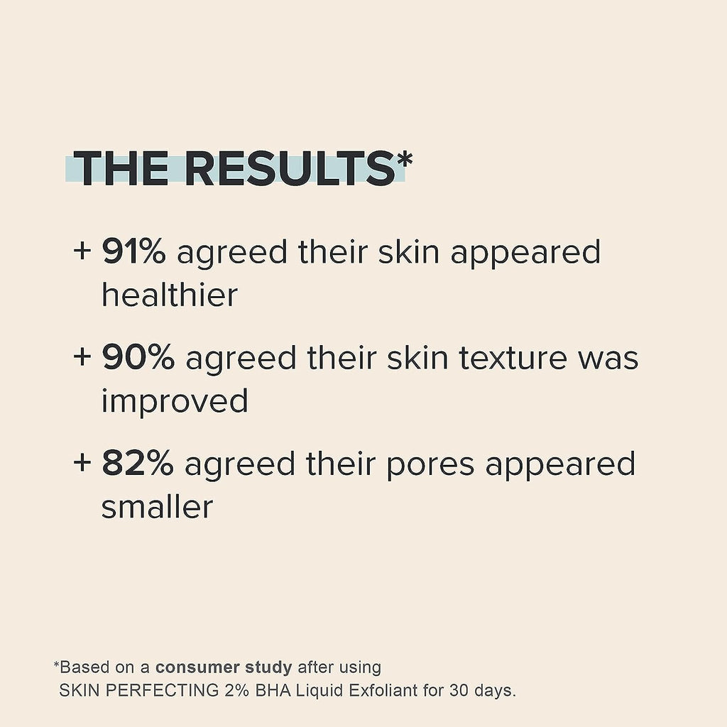 Paulas Choice--SKIN PERFECTING 2% BHA Liquid Salicylic Acid Exfoliant--Facial Exfoliant for Blackheads, Enlarged Pores, Wrinkles &amp; Fine Lines, 4 oz Bottle